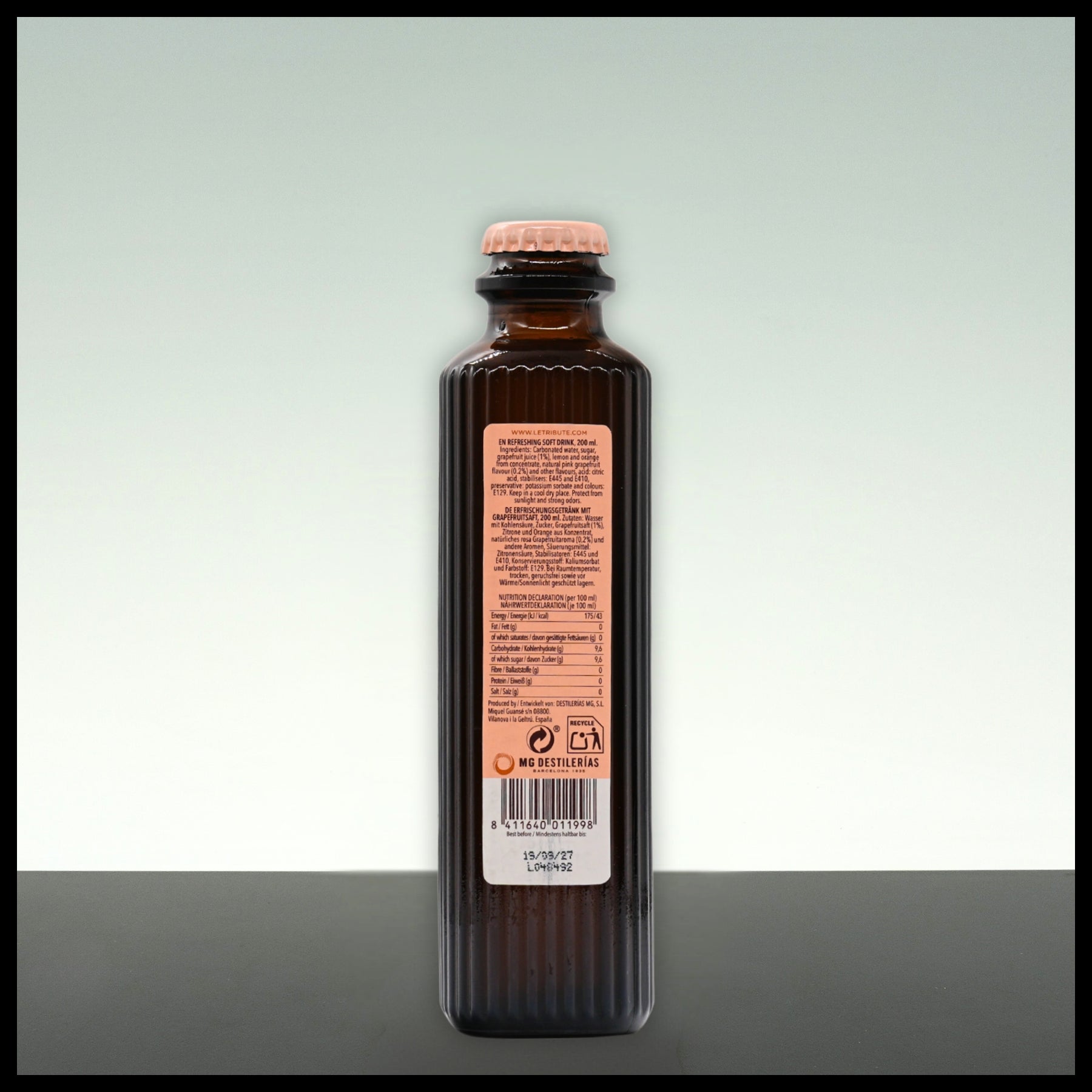 Le Tribute Pink Grapefruit 0,2L - Trinklusiv