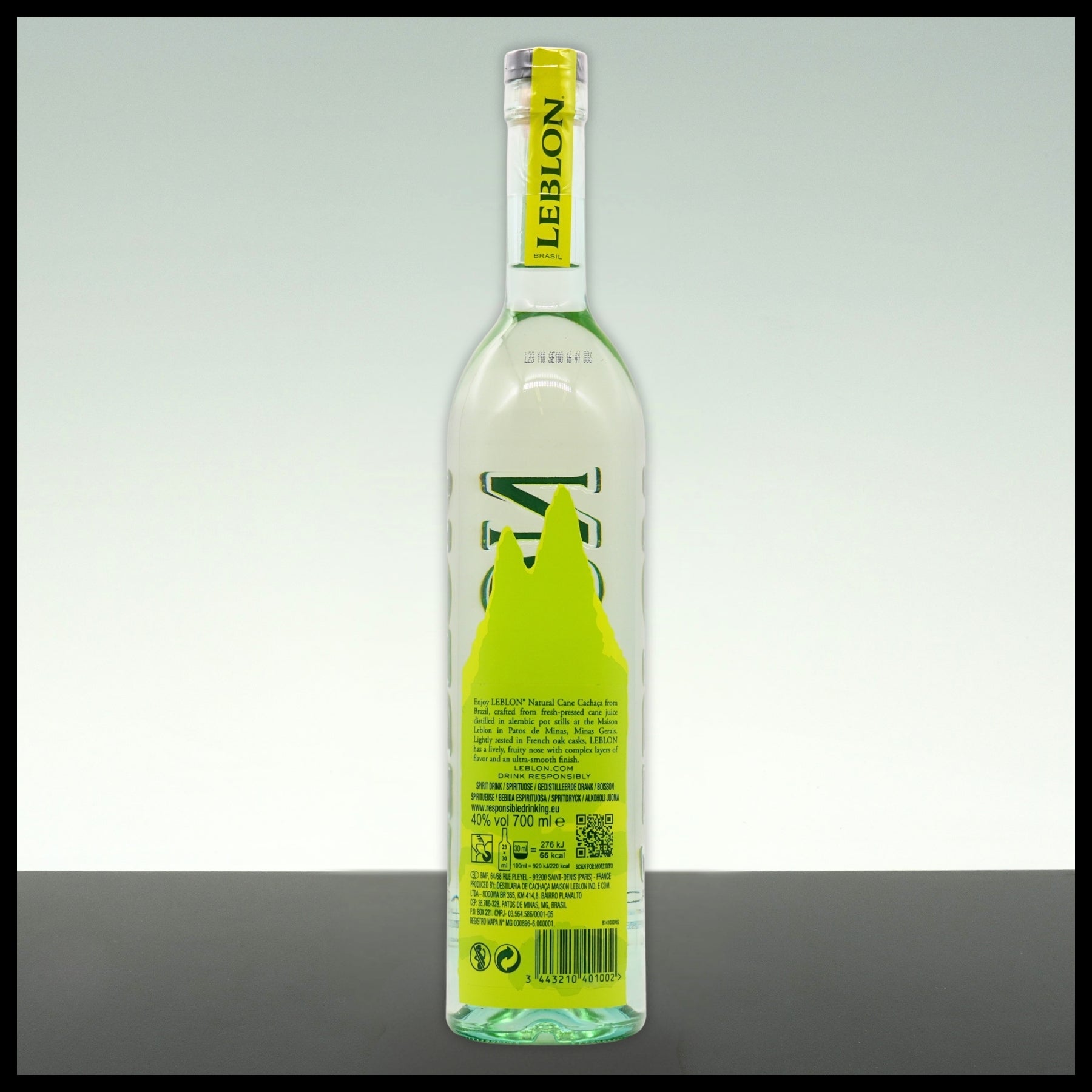 Leblon Cachaca 0,7L - 40% Vol. - Trinklusiv