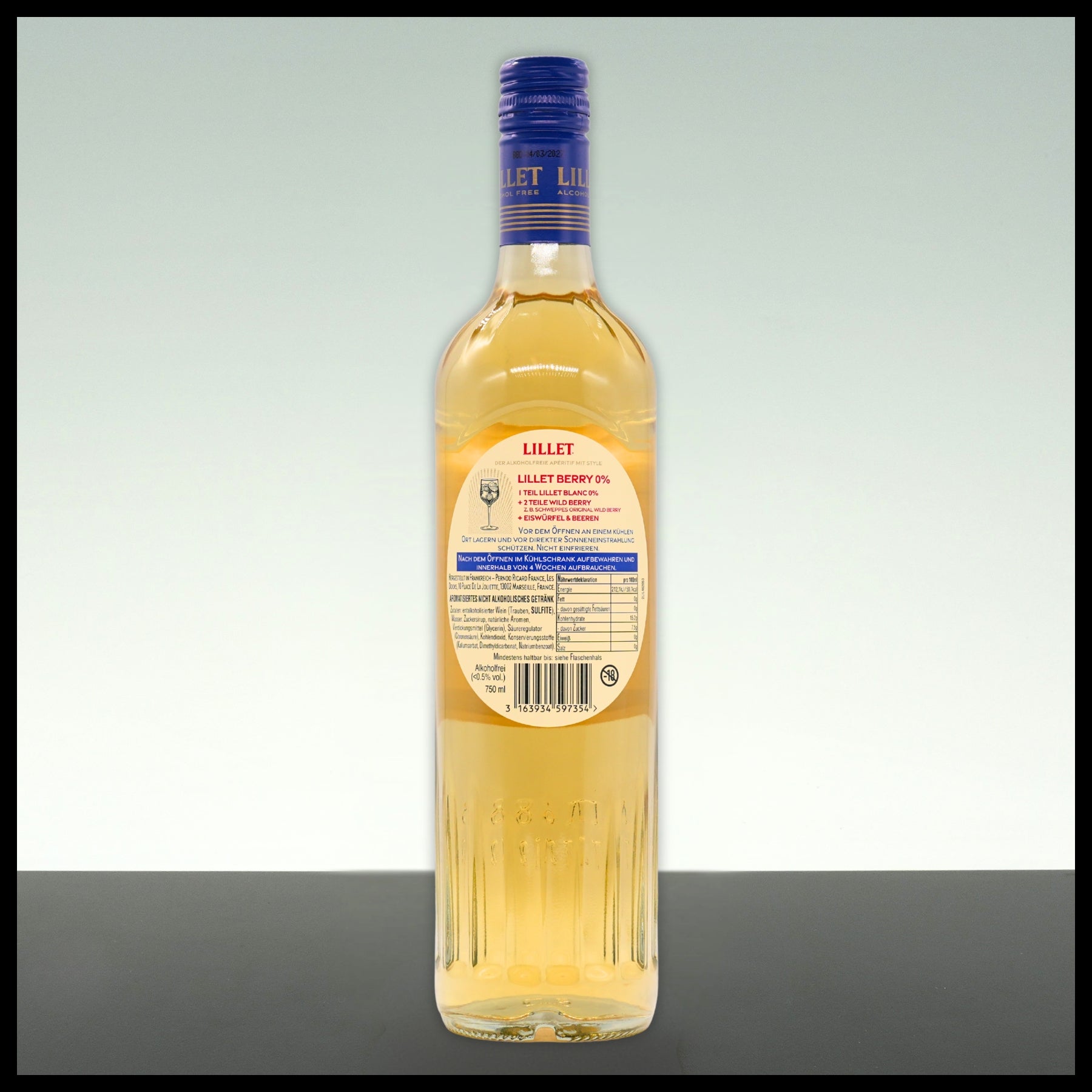Lillet Blanc 0% Alkoholfrei 0,75L - Trinklusiv