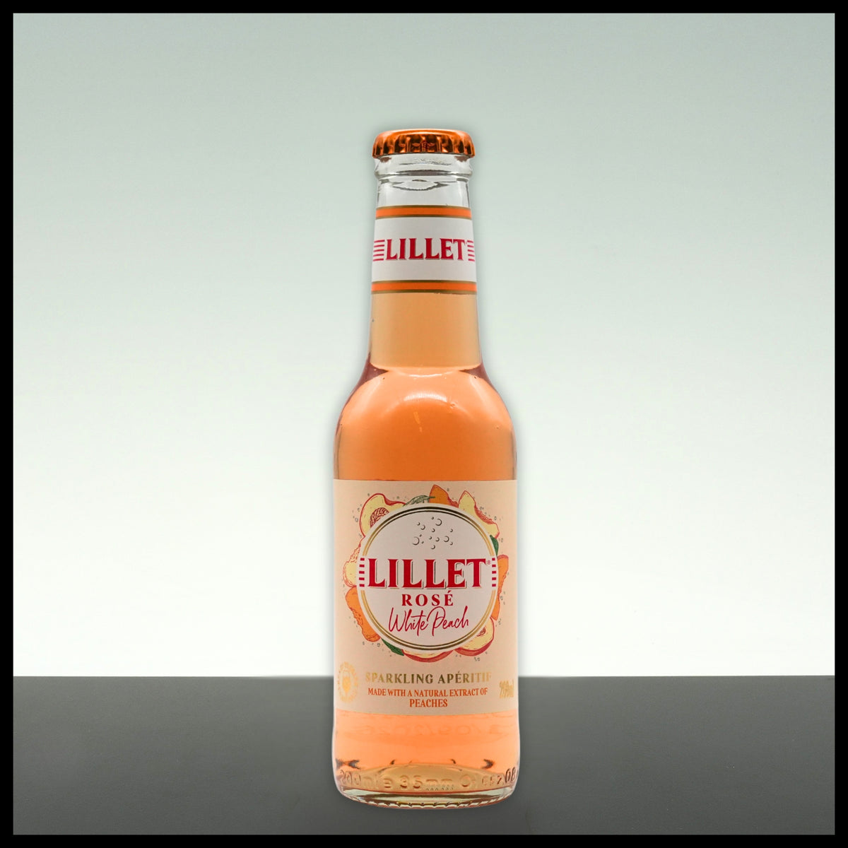 Lillet Rose White Peach 0,2L - 5% Vol. - Trinklusiv