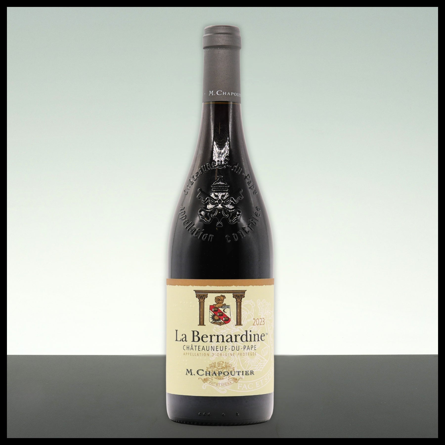 M. Chapoutier Chateauneuf du Pape Rouge 2023 La Bernardine 0,75L - 15% Vol. - Trinklusiv
