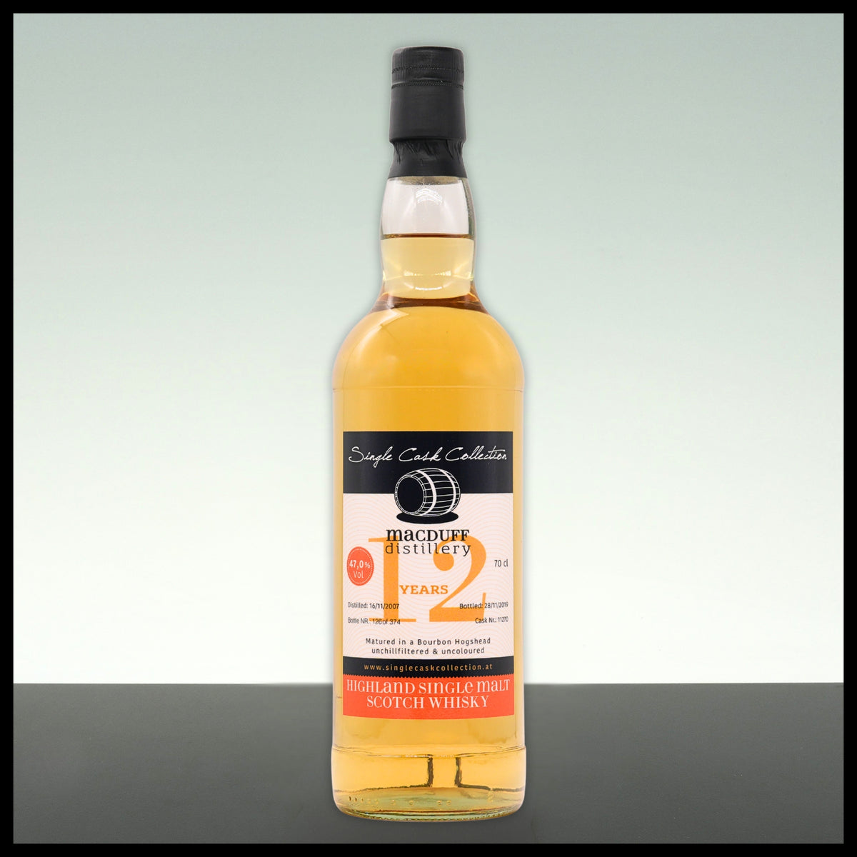 Macduff 12 YO 2007 Single Cask Collection 0,7L - 47% Vol.