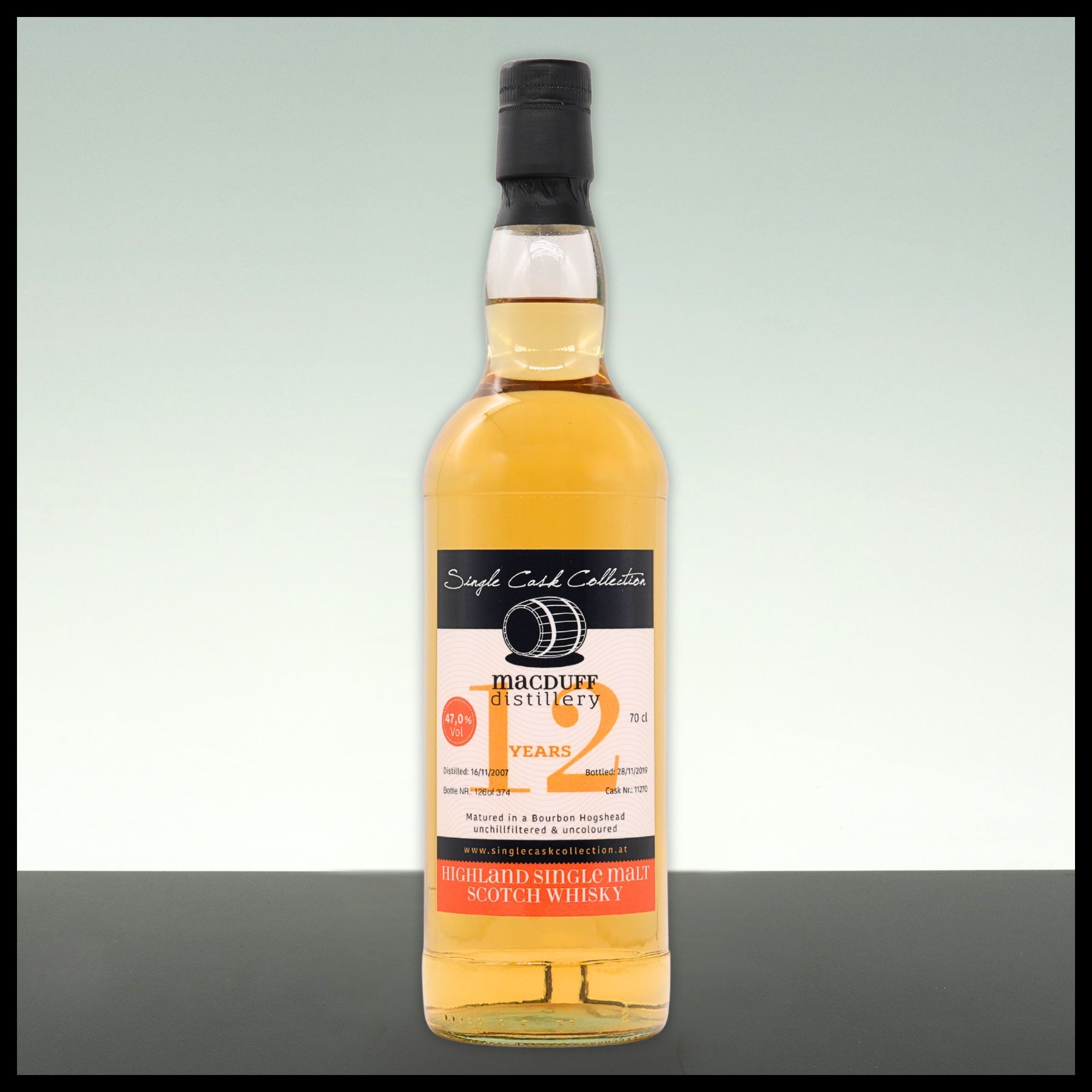 Macduff 12 YO 2007 Single Cask Collection 0,7L - 47% Vol. - Trinklusiv