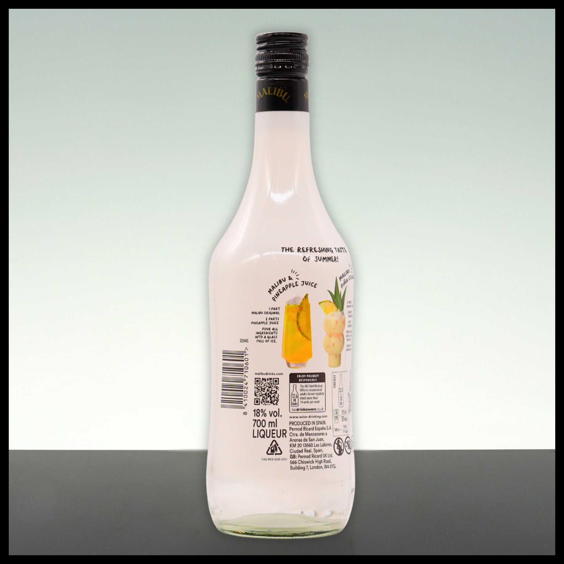 Malibu Coconut 0,7L - 18% Vol. - Trinklusiv