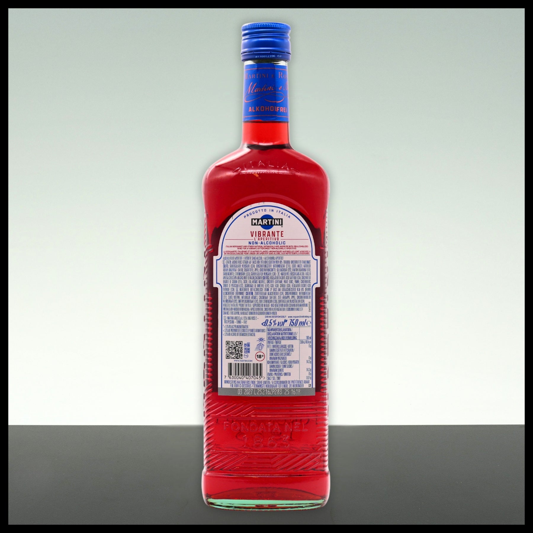 Martini Aperitivo Vibrante Alkoholfrei 0,75L - Trinklusiv