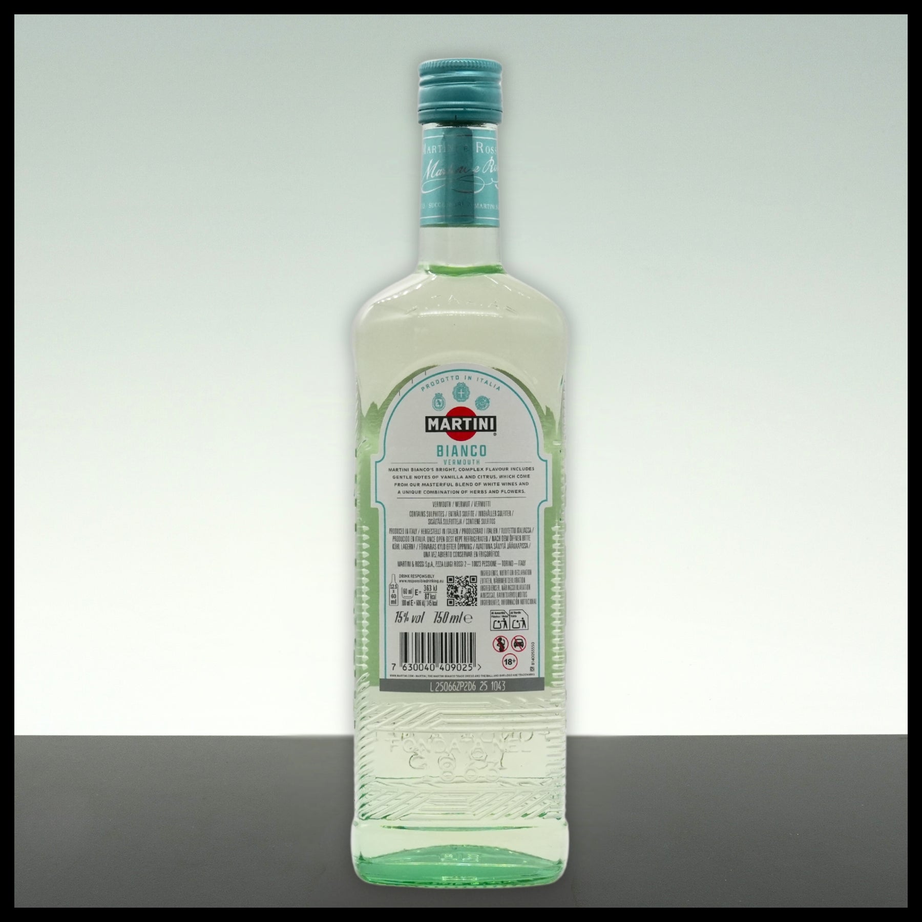 Martini Bianco 0,75L - 15% Vol. - Trinklusiv
