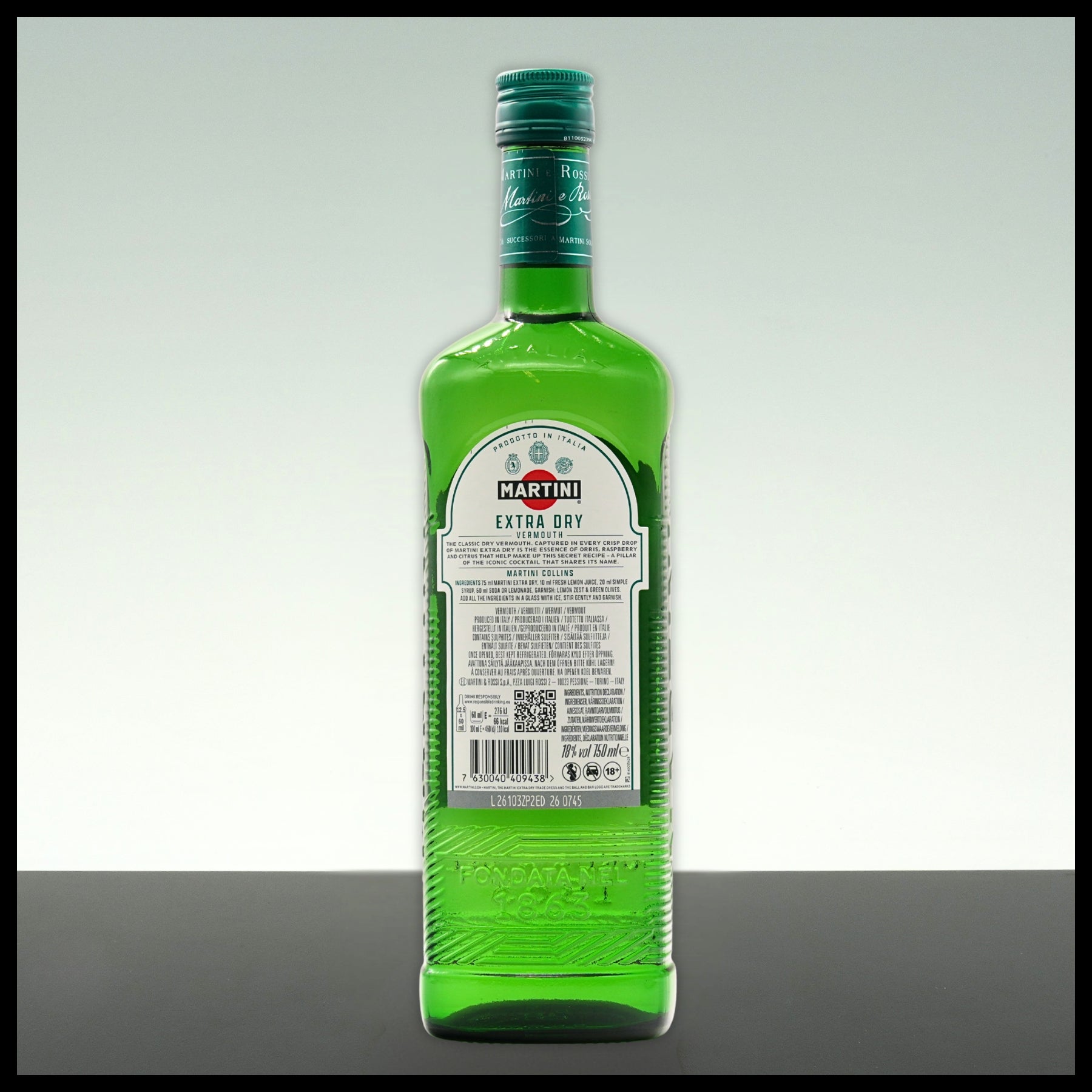Martini Extra Dry 0,75L - 18% Vol.