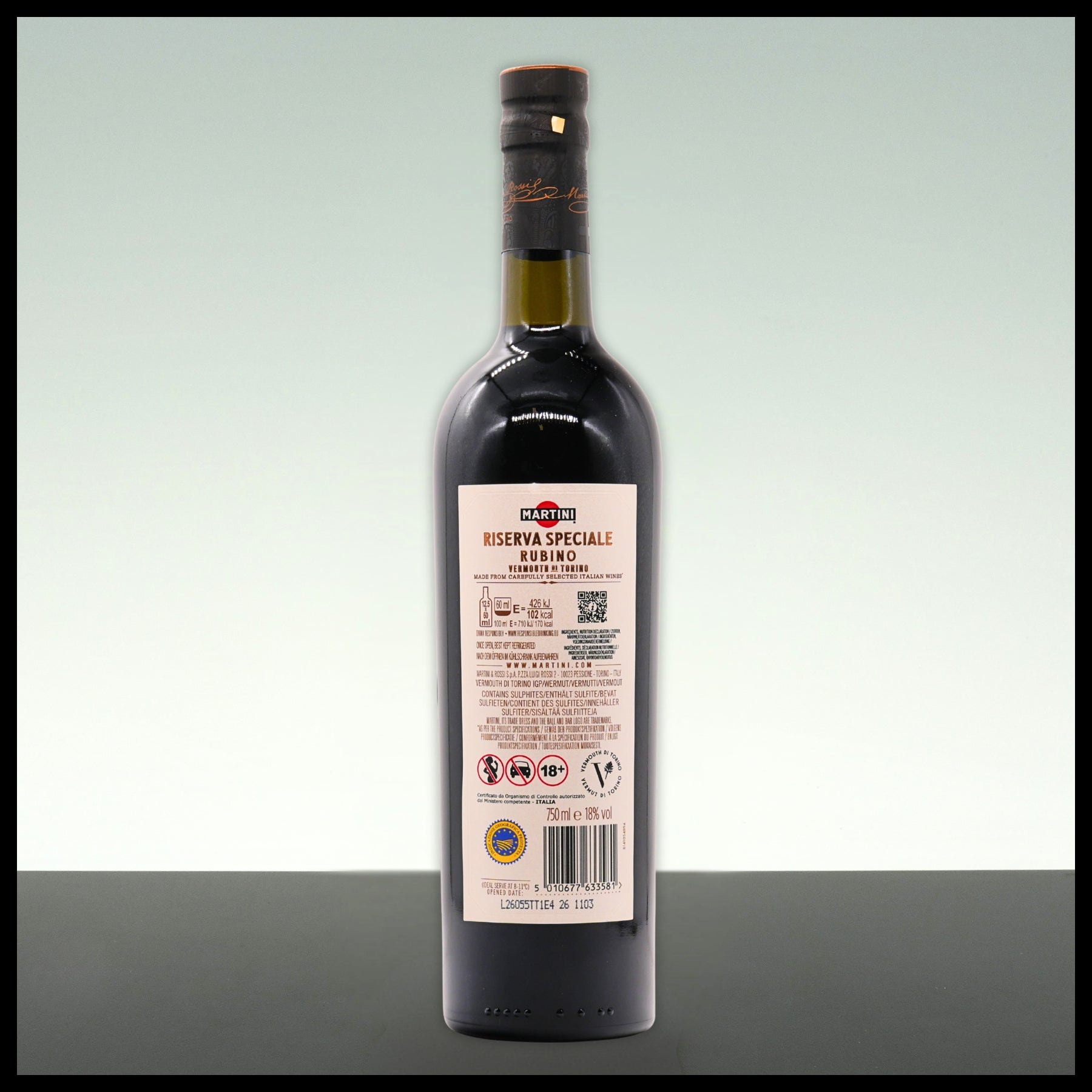 Martini Riserva Speciale Rubino 0,75L - 18% Vol.