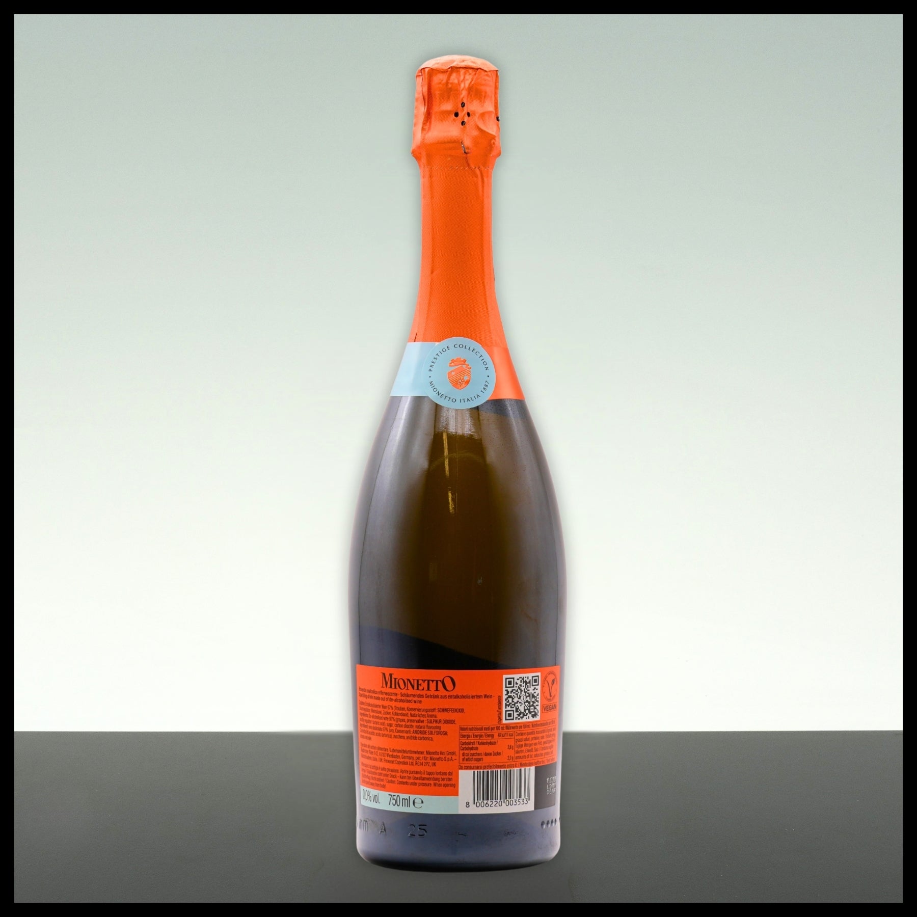 Mionetto 0,0% Alkoholfrei 0,75L - Trinklusiv