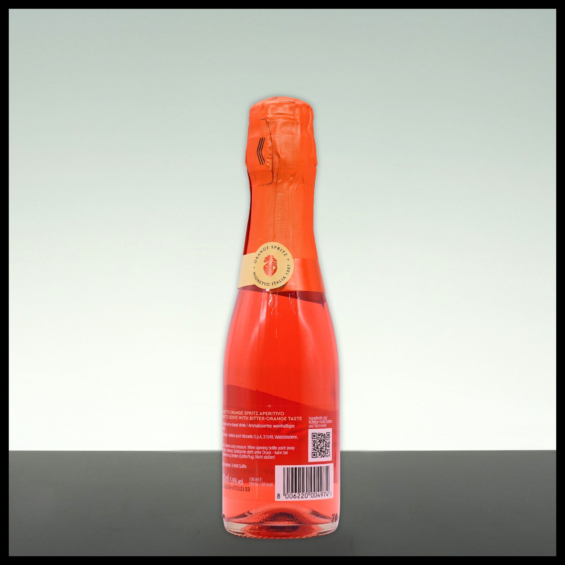 Mionetto Orange Spritz Aperitivo 0,2L - 5,9% Vol. - Trinklusiv