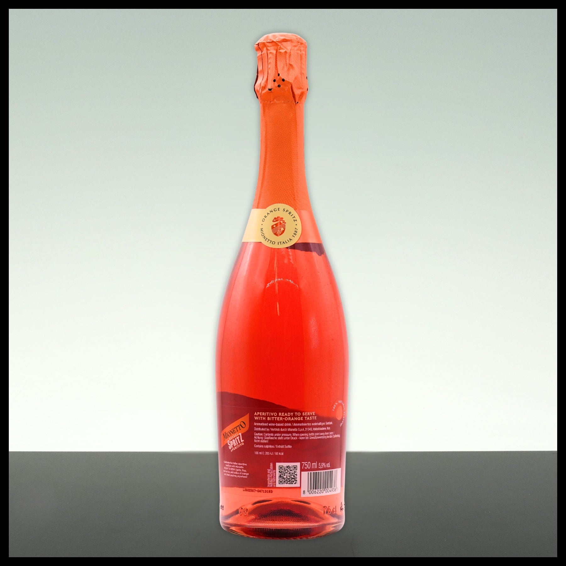 Mionetto Orange Spritz Aperitivo 0,75L - 5,9% Vol. - Trinklusiv