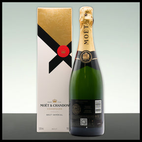 Moët & Chandon Brut Imperial MIT Geschenkkarton 0,75L - 12,5% Vol. - Trinklusiv