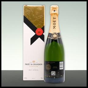 Moët & Chandon Brut Imperial MIT Geschenkkarton 0,75L - 12,5% Vol. - Trinklusiv