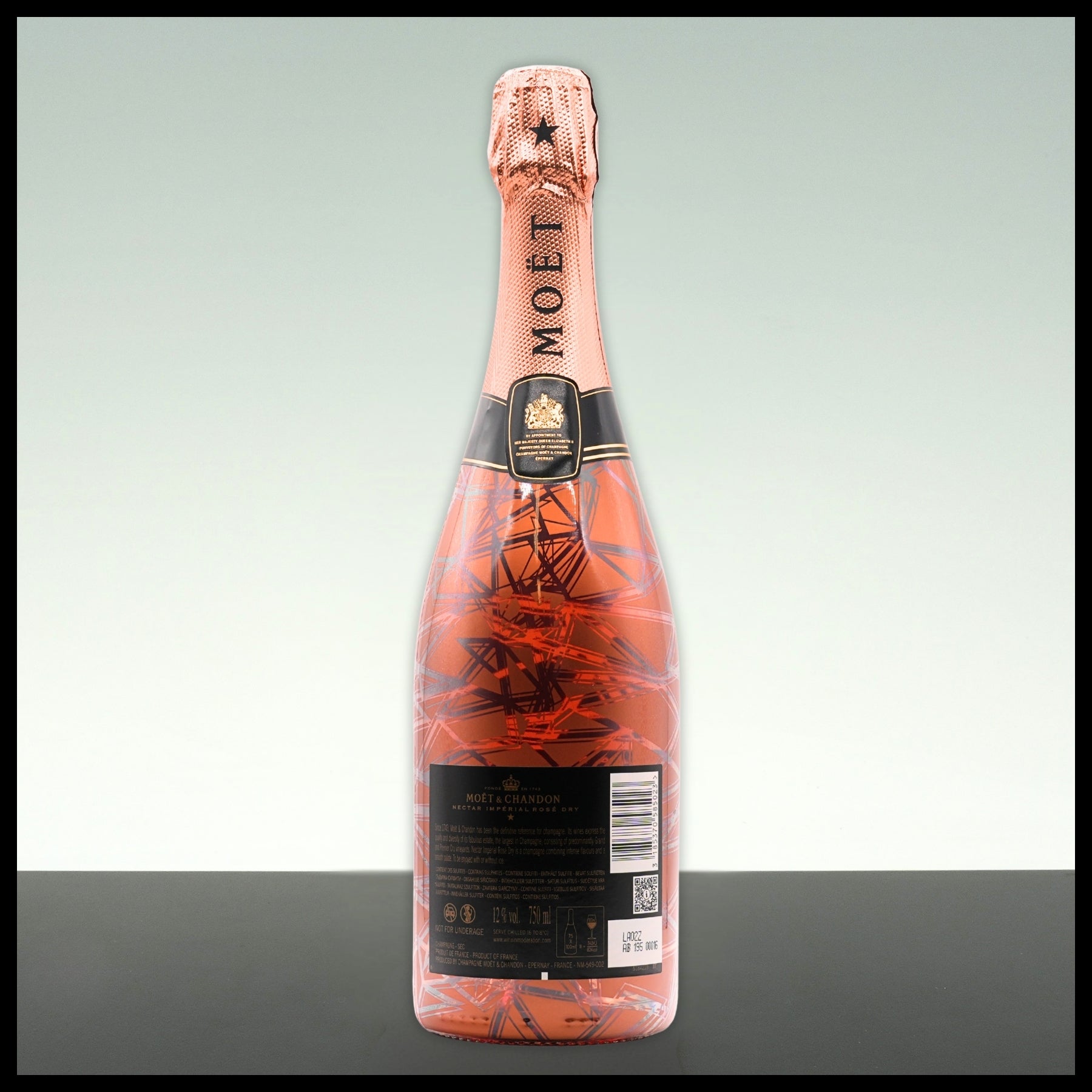 Moët & Chandon Nectar Imperial Rosé mit LED 0,75L - 12% Vol. - Trinklusiv