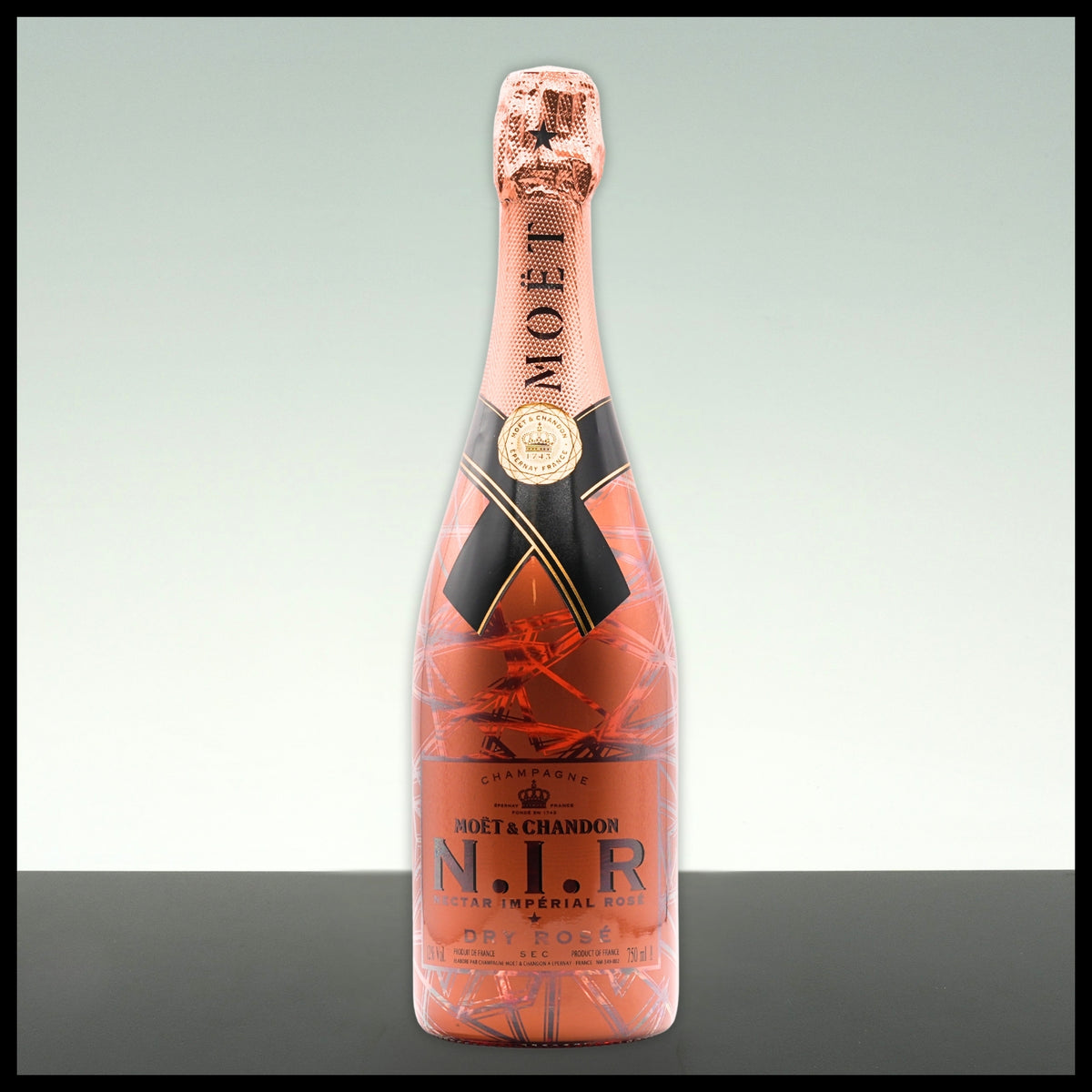 Moët & Chandon Nectar Imperial Rosé mit LED 0,75L - 12% Vol.