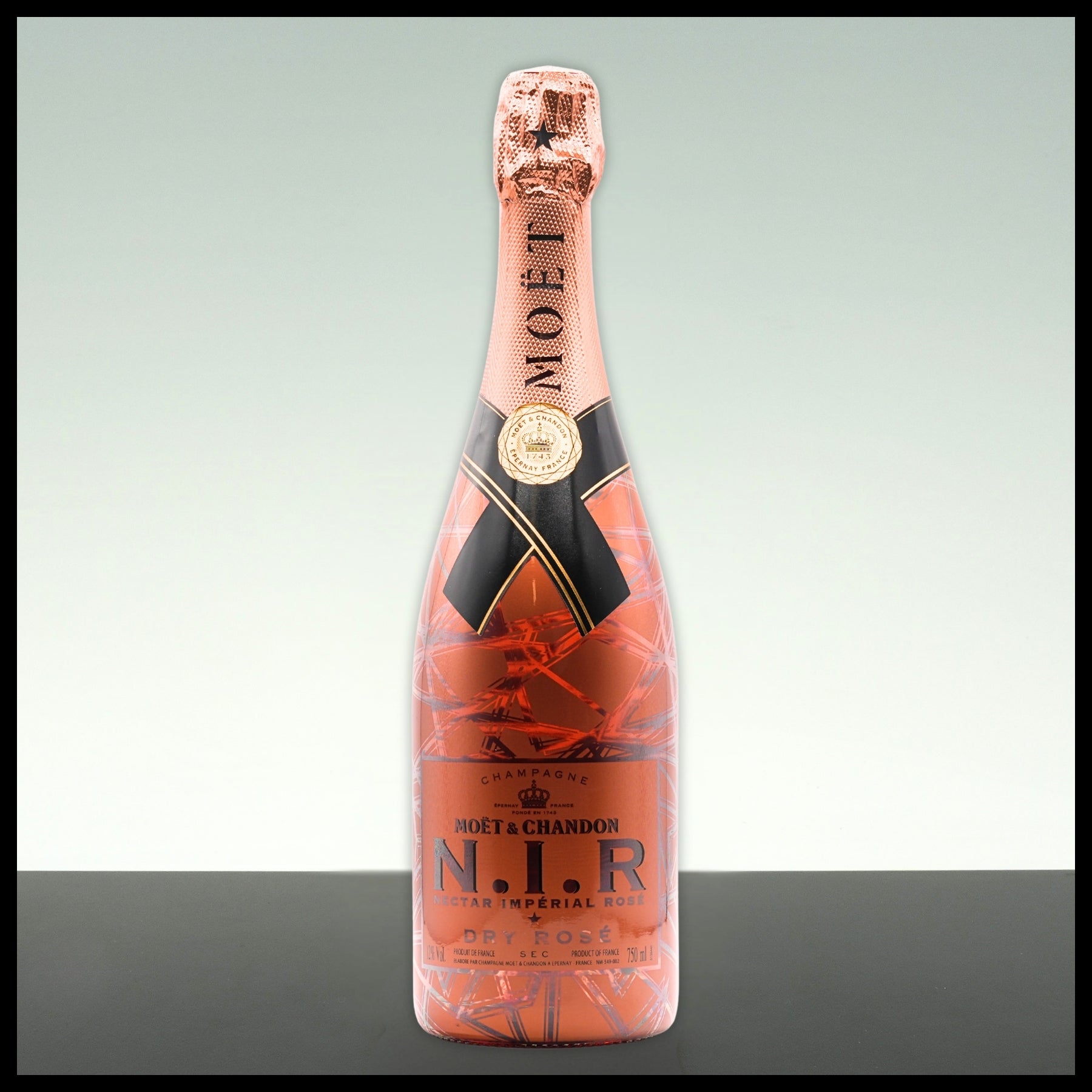 Moët & Chandon Nectar Imperial Rosé mit LED 0,75L - 12% Vol. - Trinklusiv