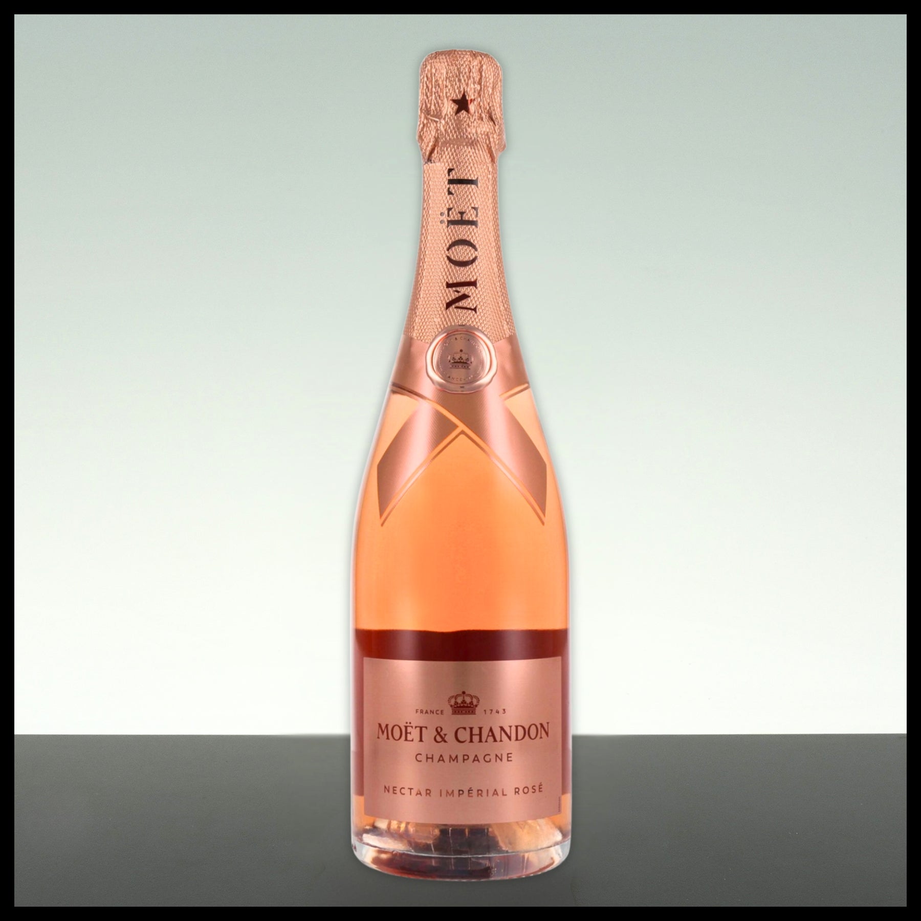 Moët & Chandon Nectar Imperial Rosé mit LED 0,75L - 12% Vol.