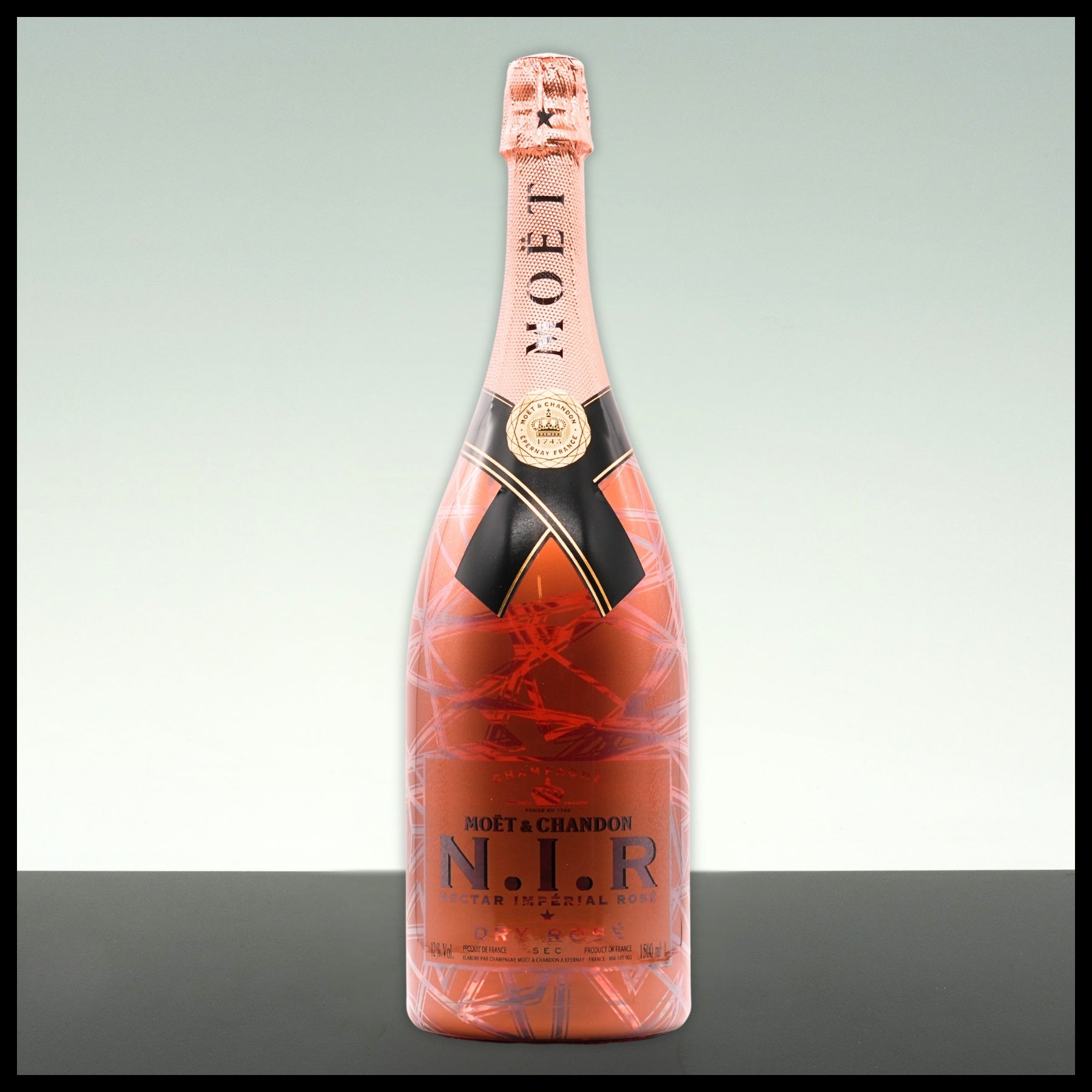 Moët & Chandon Nectar Imperial Rosé mit LED 1,5L - 12% Vol. - Trinklusiv