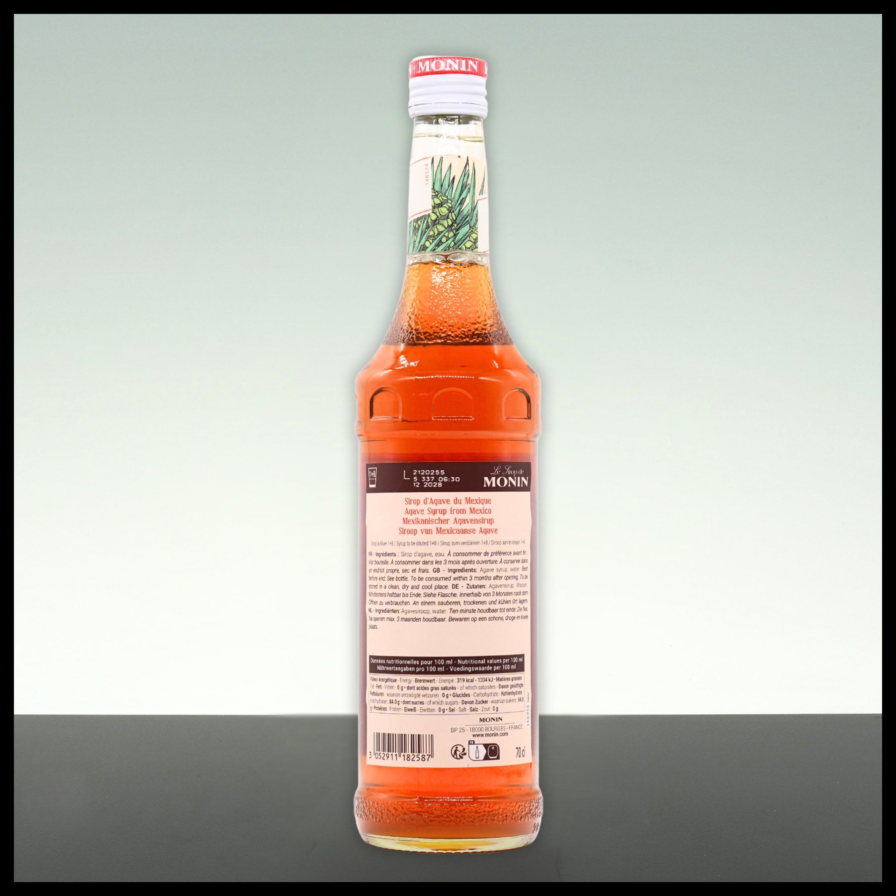 Monin Sirup Agave 0,7L - Trinklusiv