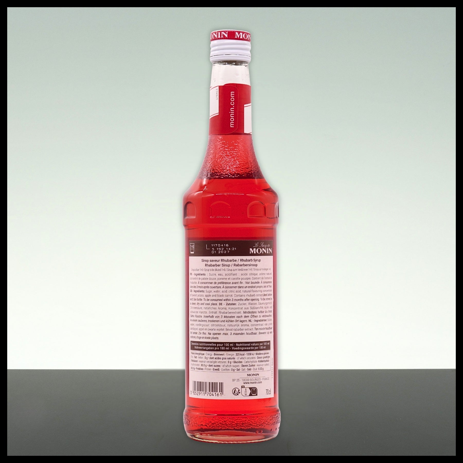 Monin Sirup Rhabarber 0,7L