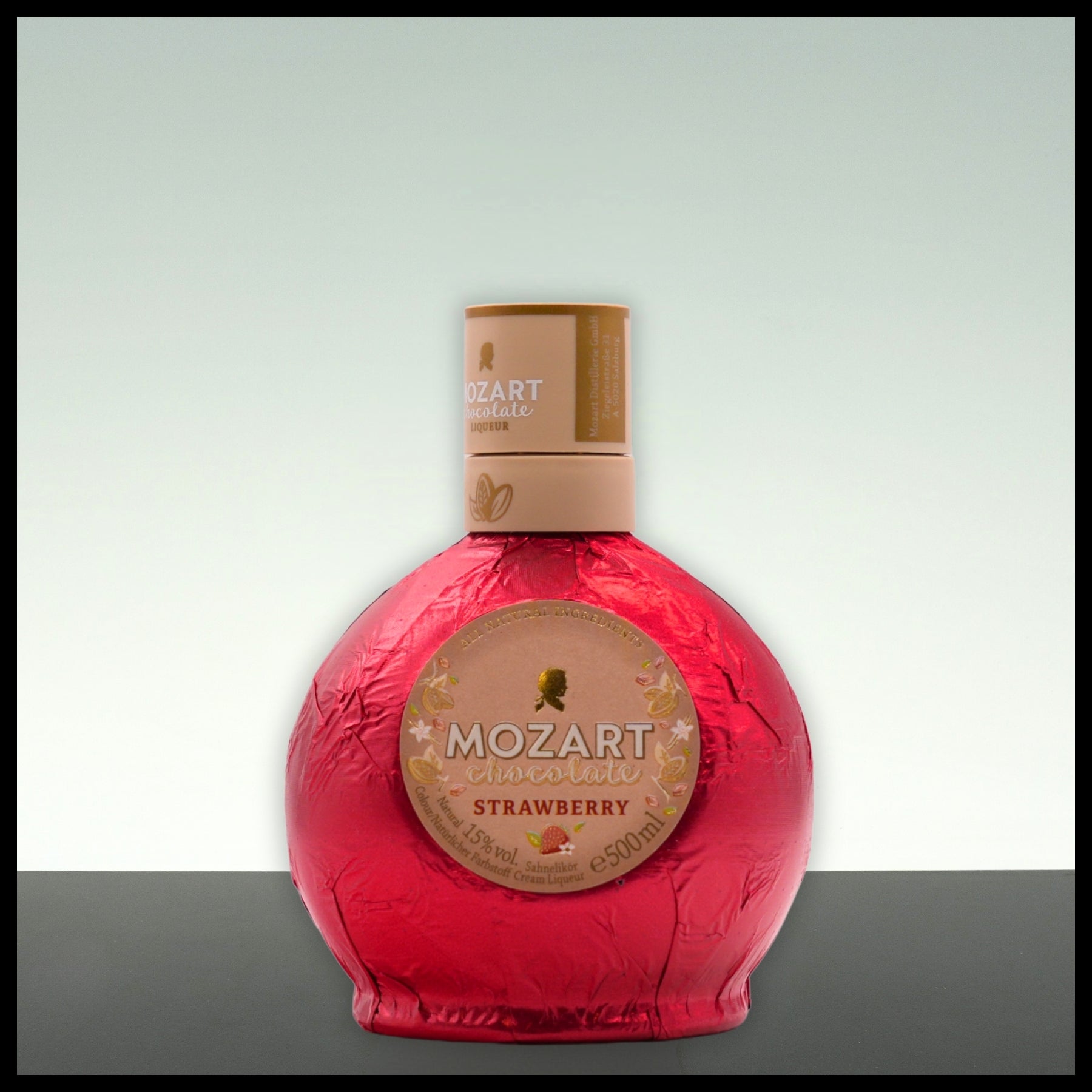 Mozart STRAWBERRY Chocolate 0,5L - 15% Vol.