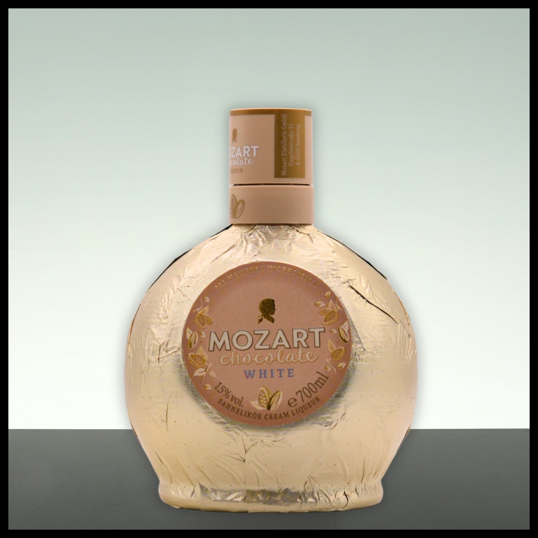 Mozart White Chocolate Cream 0,7L - 17% Vol. - Trinklusiv