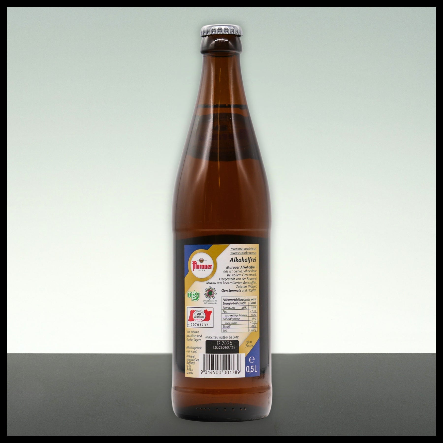 Murauer Alkoholfrei 0,5L - Trinklusiv