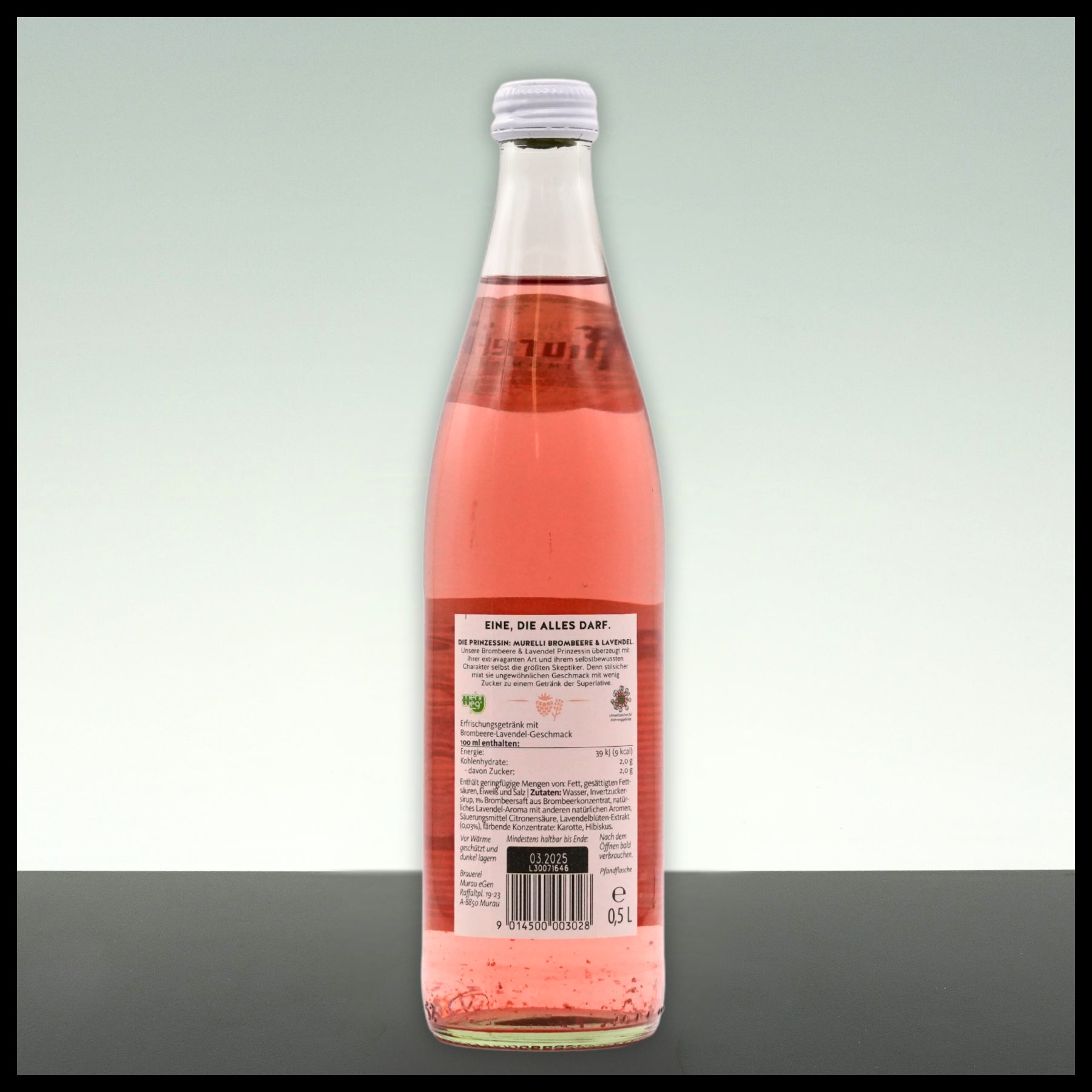 Murelli Brombeere & Lavendel "Die Prinzessin" 0,5L - Trinklusiv