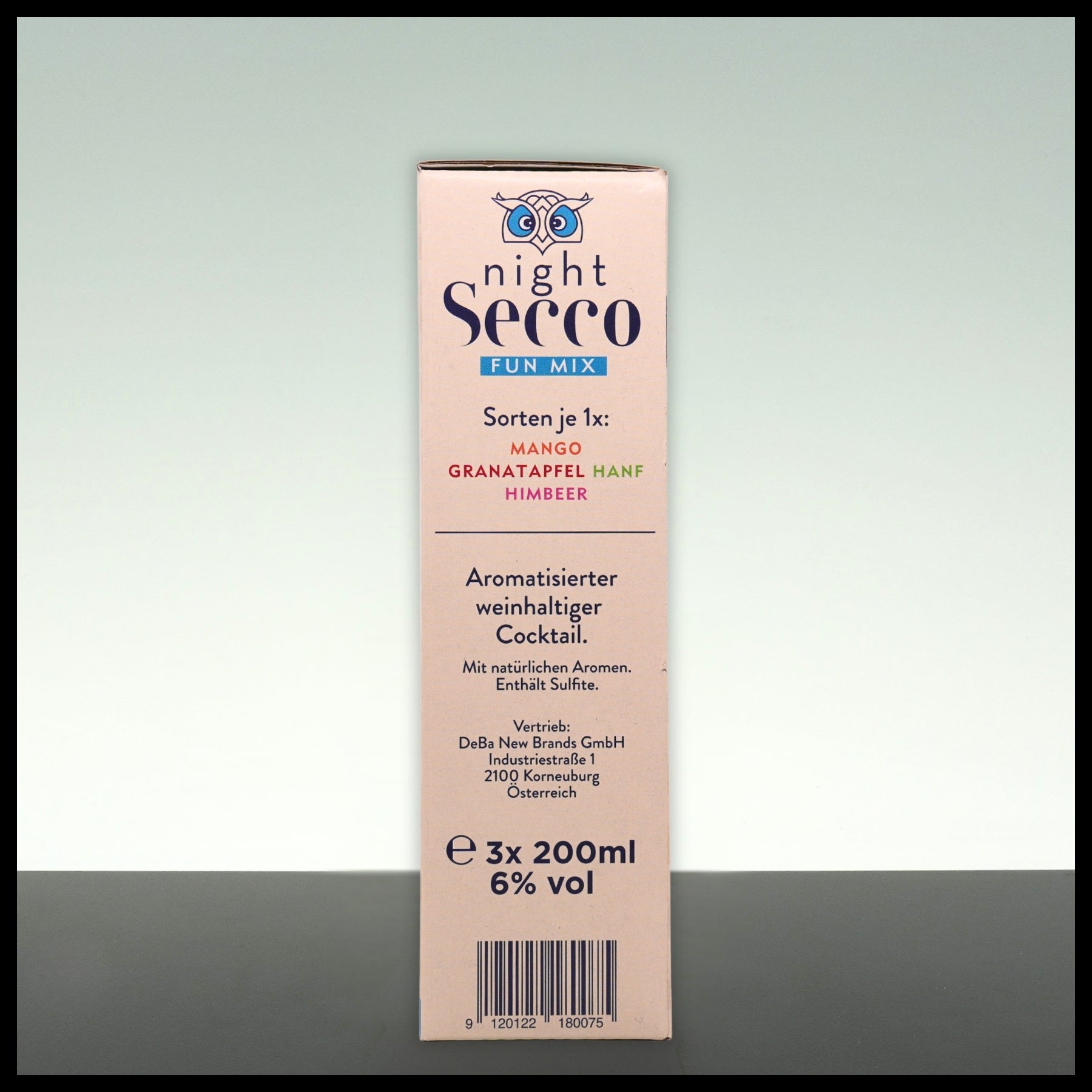 Night Secco Fun Mix 3x 0,2L - 6% Vol. - Trinklusiv