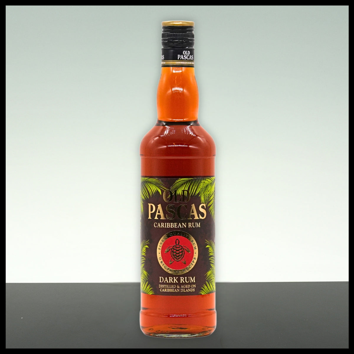 Old Pascas Caribbean Island Dark Rum 0,7L - 37,5% Vol.