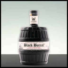 Old St. Croix Black Barrel Navy Spiced 0,7L - 40% Vol. - Trinklusiv