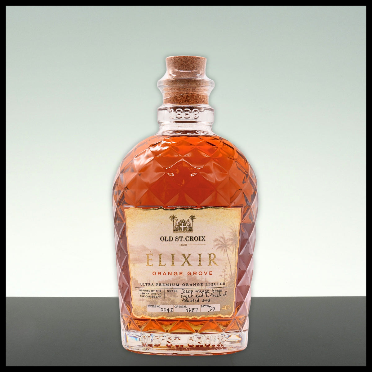 Old St. Croix ELIXIR Orange Grove Liqueur 0,7L - 40% Vol.