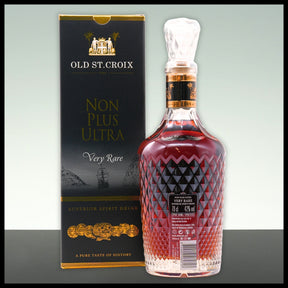Old St. Croix Non Plus Ultra Very Rare 0,7L - 42% Vol. - Trinklusiv