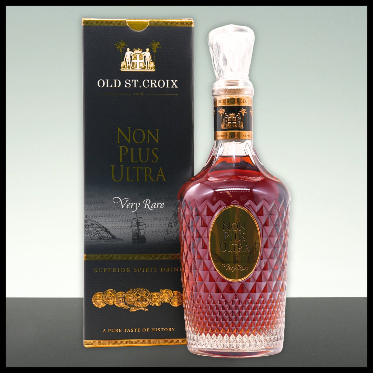 Old St. Croix Non Plus Ultra Very Rare 0,7L - 42% Vol. - Trinklusiv