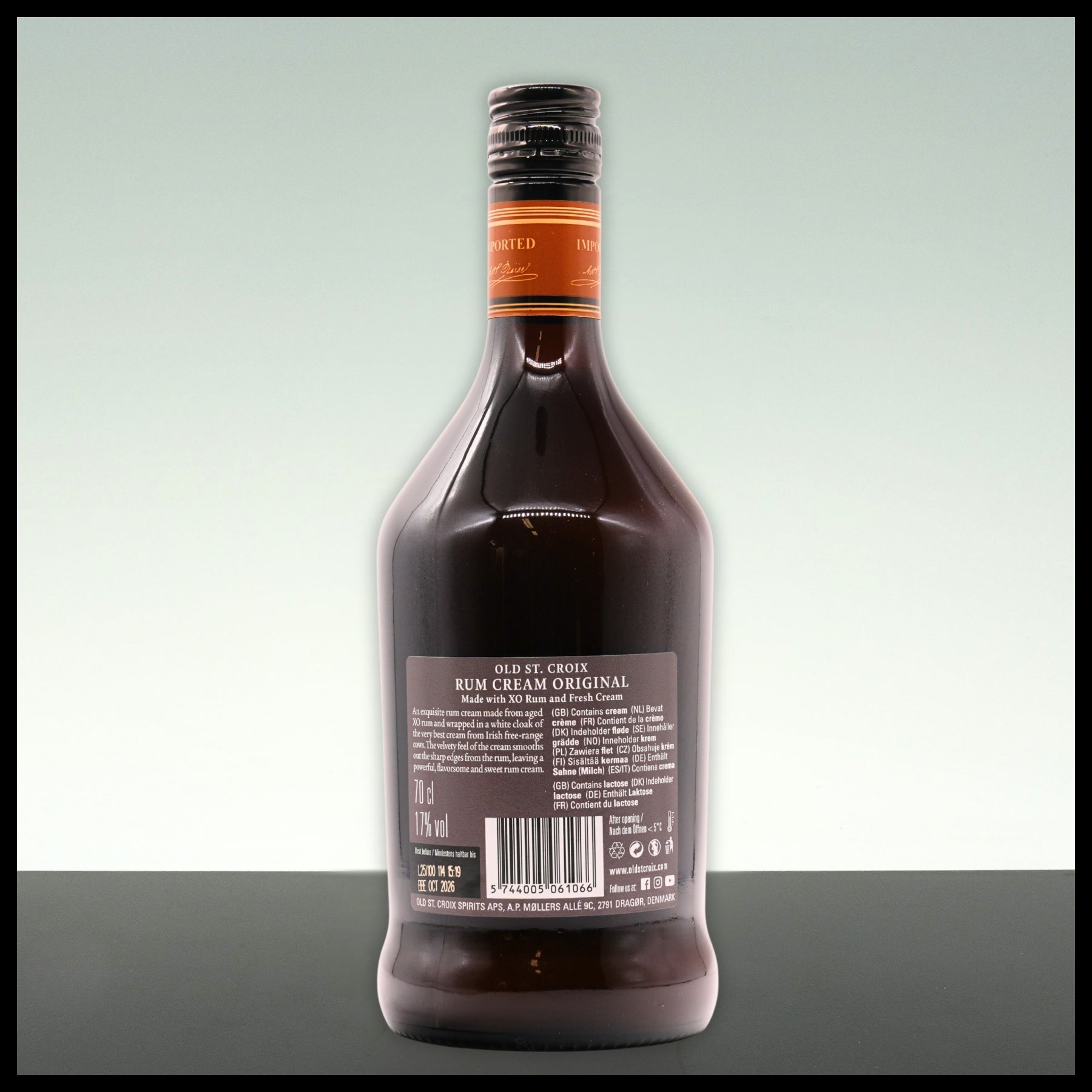 Old St. Croix Rum Cream Liqueur 0,7L - 17% Vol. - Trinklusiv
