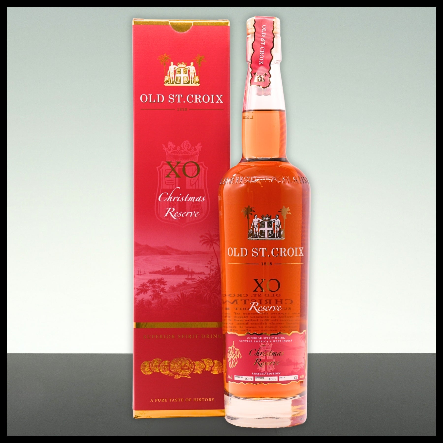Old St. Croix XO Christmas Reserve 0,7L - 40% Vol. - Trinklusiv