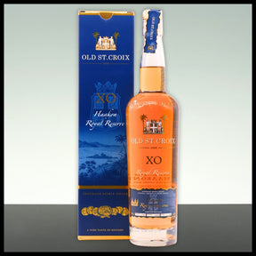 Old St. Croix XO Haakon Royal Reserve 0,7L - 42% Vol. - Trinklusiv