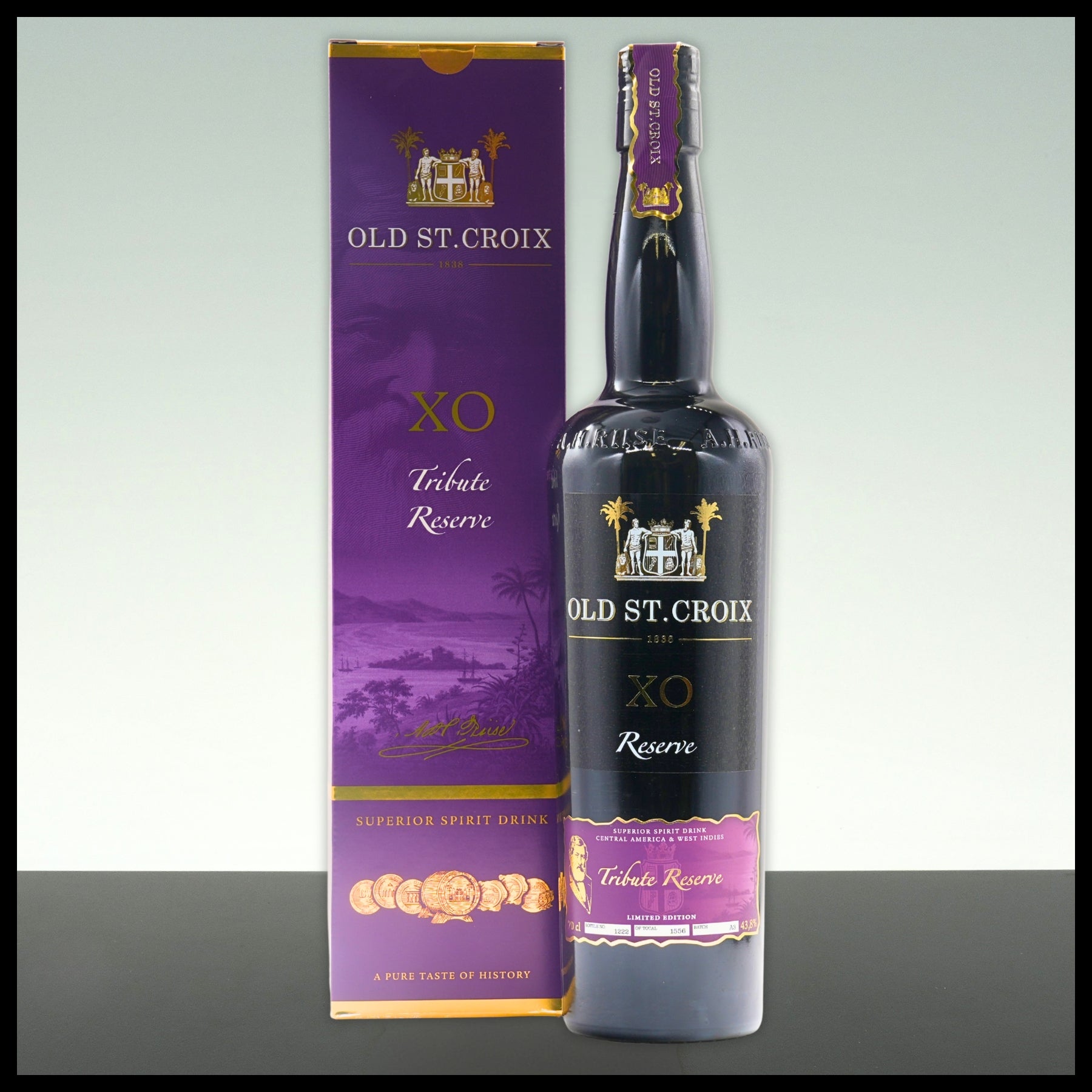 Old St. Croix XO Tribute Reserve 0,7L - 43,8% Vol.