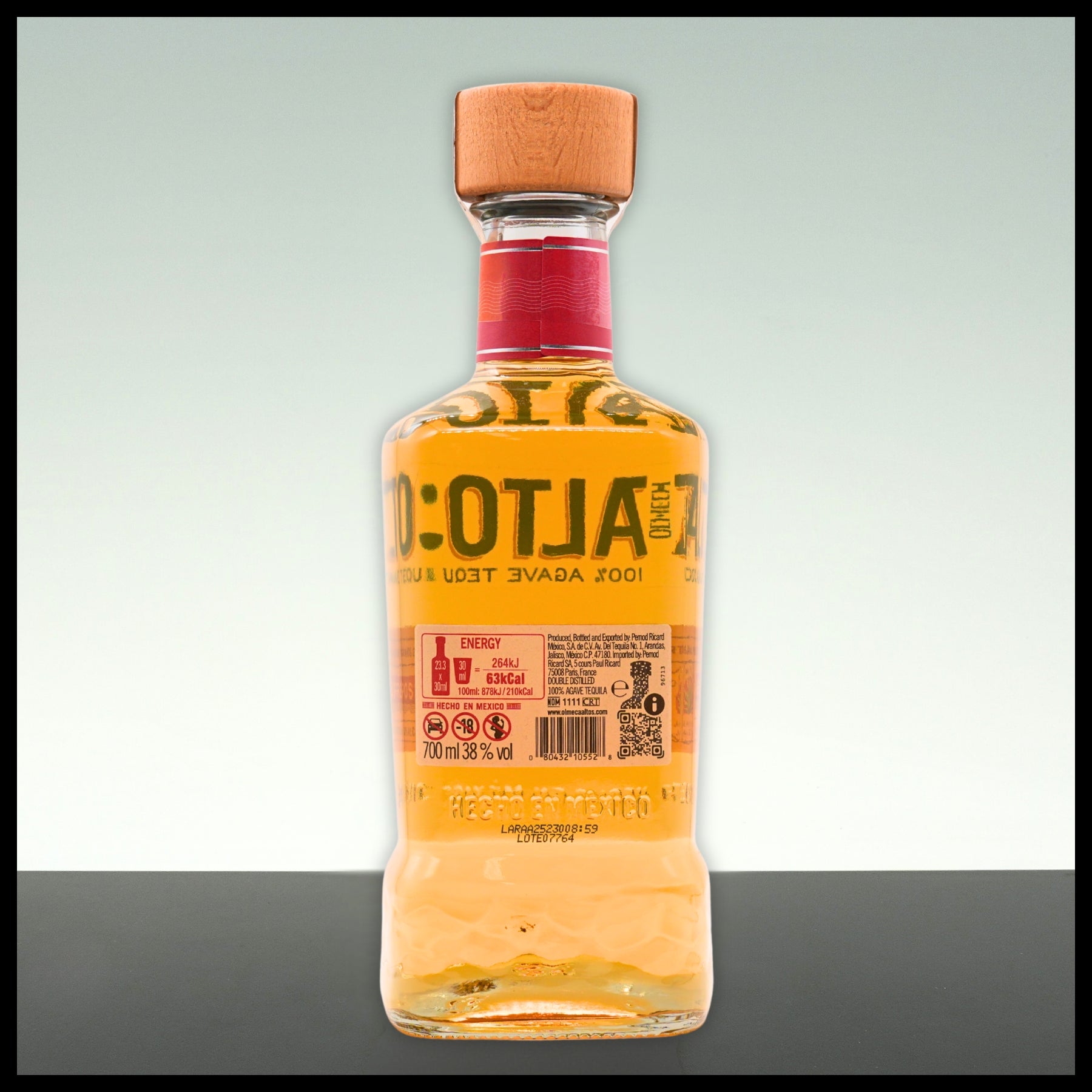 Olmeca Altos Reposado Tequila 0,7L - 38% Vol. - Trinklusiv