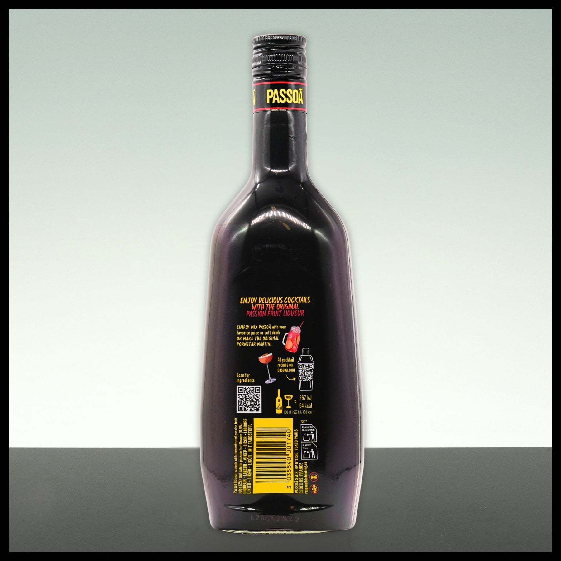 Passoa Passion Fruit Liqueur 0,7L - 17% Vol.