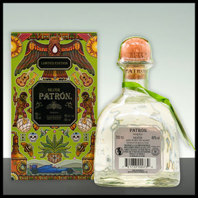 Patron Silver Tequila mit Geschenkdose 0,7L - 40% Vol.