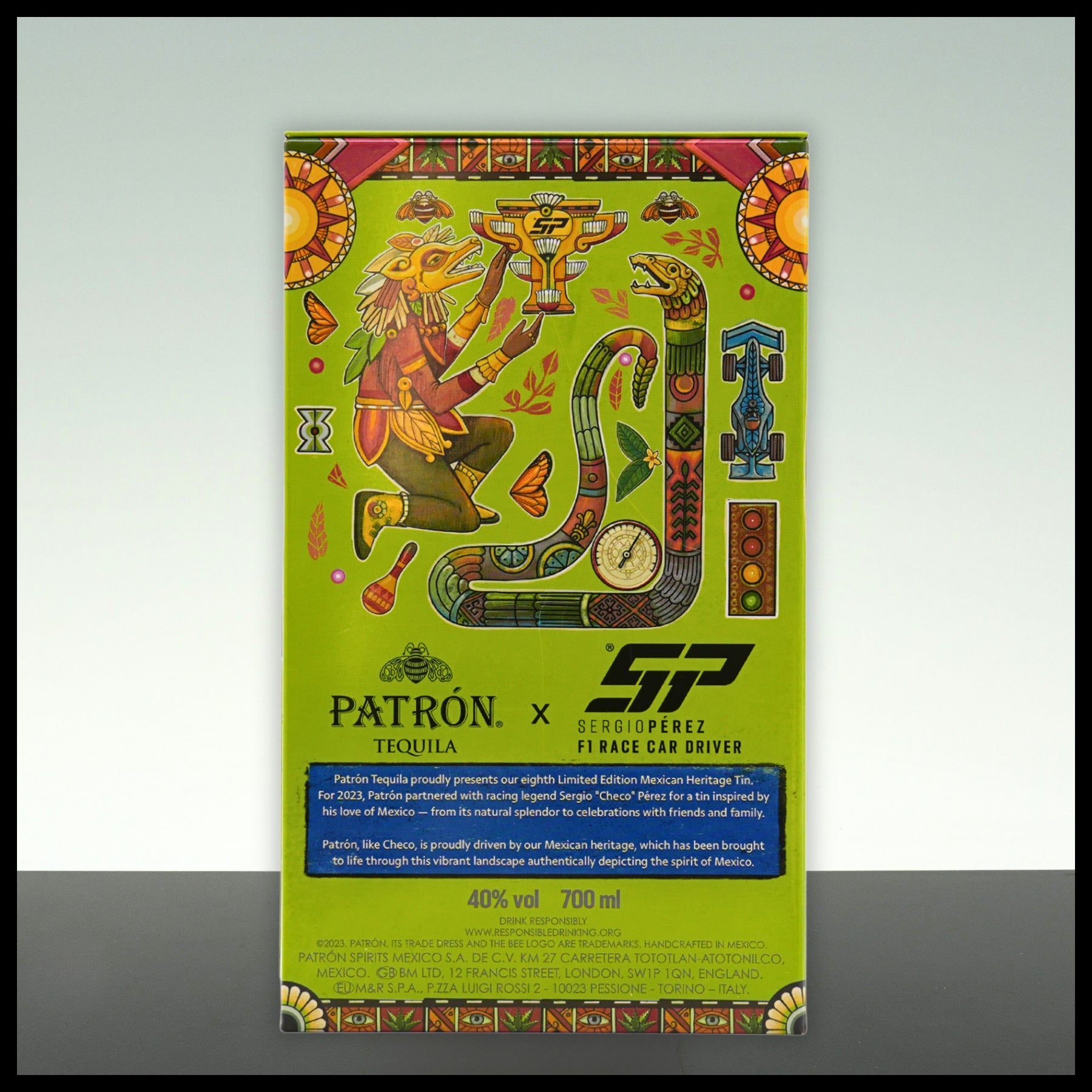 Patron Silver Tequila mit Geschenkdose 0,7L - 40% Vol.