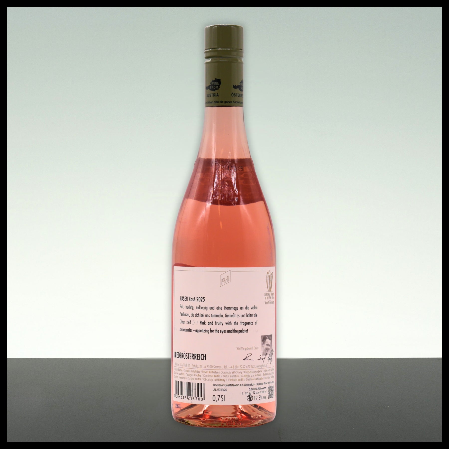 Pfaffl Hasen Rosé 2025 0,75L - 12,5% Vol. - Trinklusiv