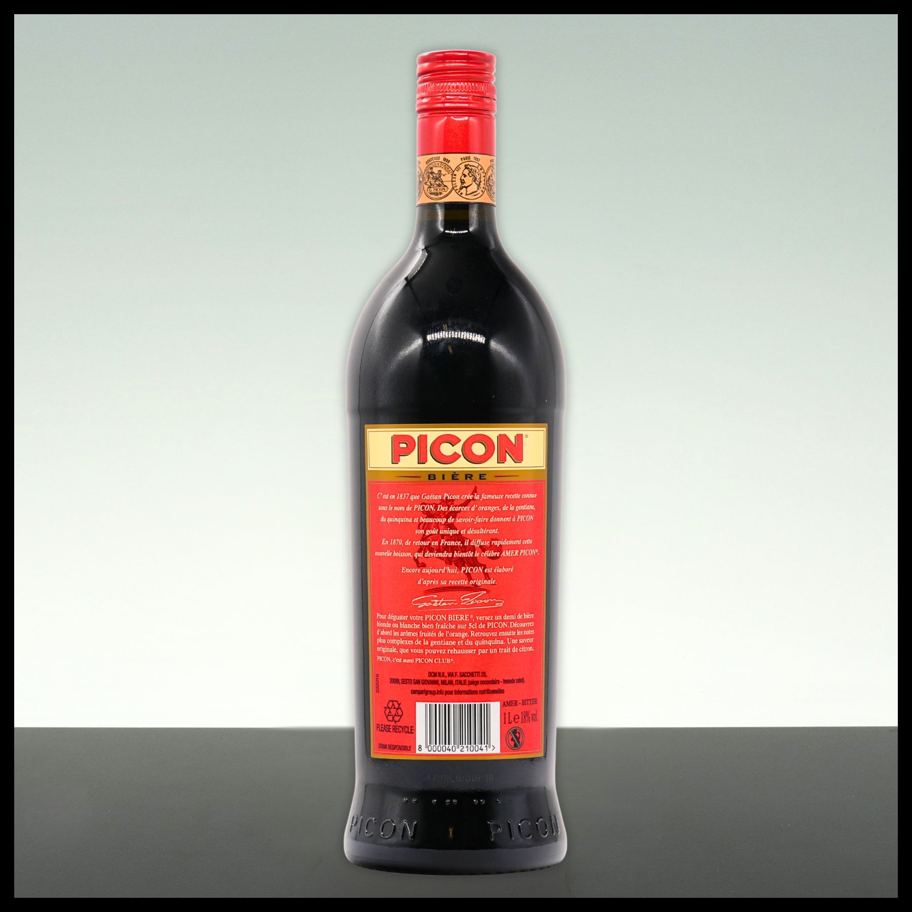 Picon Bière Aperitif à l'Orange 1L - 18% Vol.