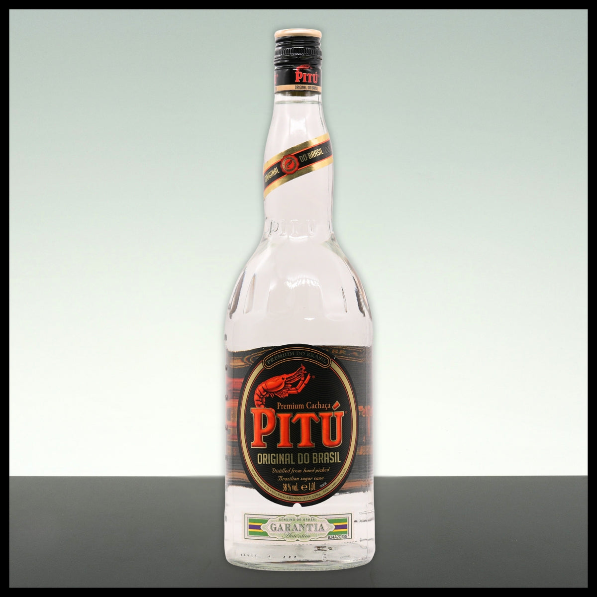 Pitu Cachaca Original do Brasil 1L - 38% Vol.