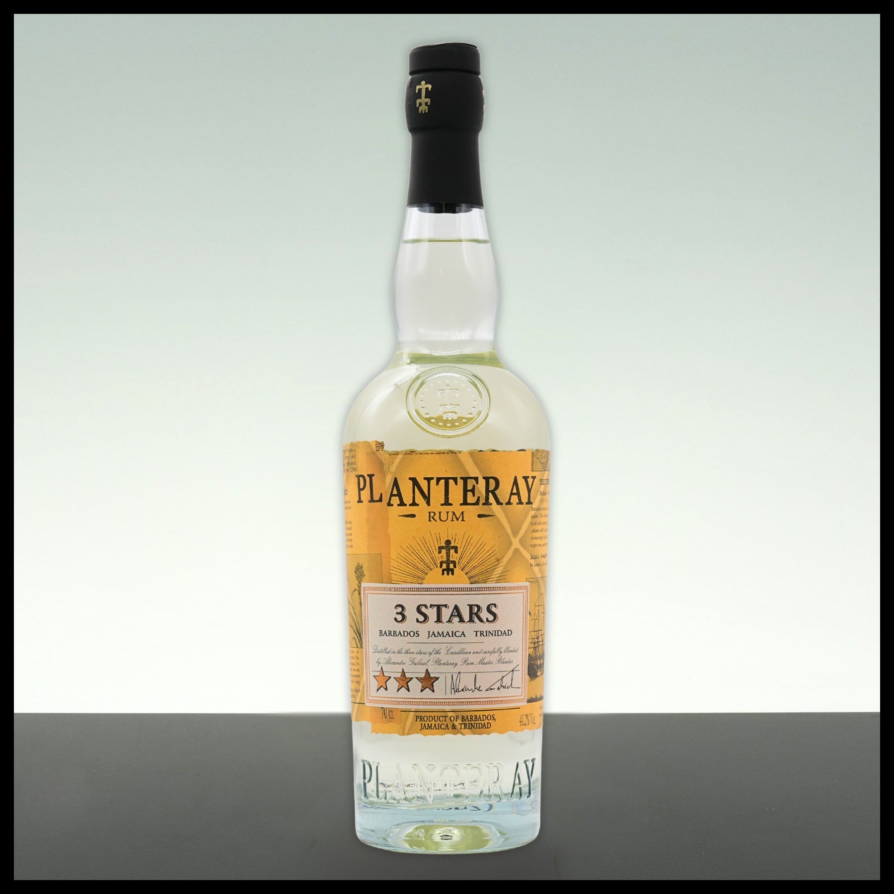 Planteray 3 Stars White Rum 0,7L - 41,2% Vol.