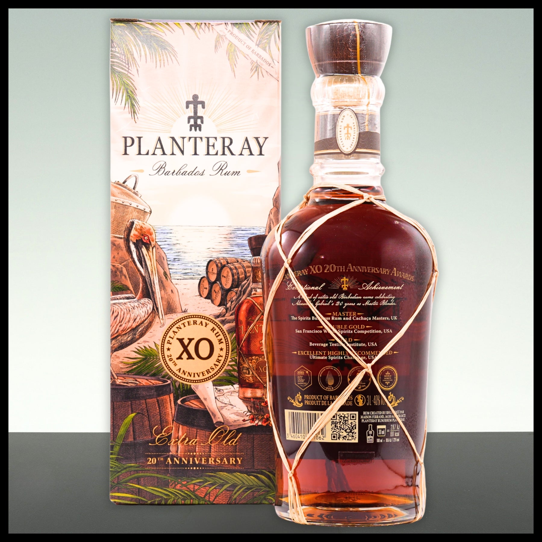 Planteray Barbados XO Rum 20th Anniversary 3L - 40% Vol. - Trinklusiv
