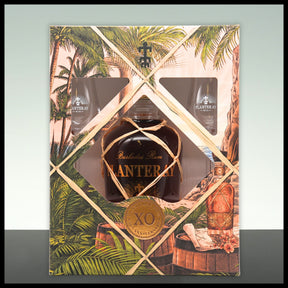 Planteray Barbados XO Rum 20th Anniversary Geschenkbox mit 2 Gläsern 0,7L - 40% Vol. - Trinklusiv