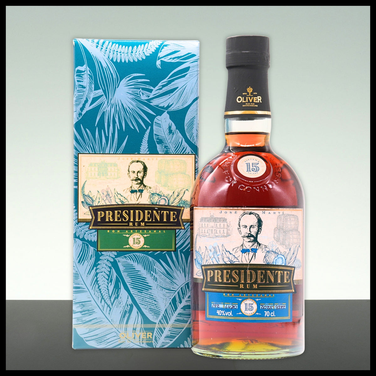 Presidente Marti 15 YO Rum 0,7L - 40% Vol. - Trinklusiv