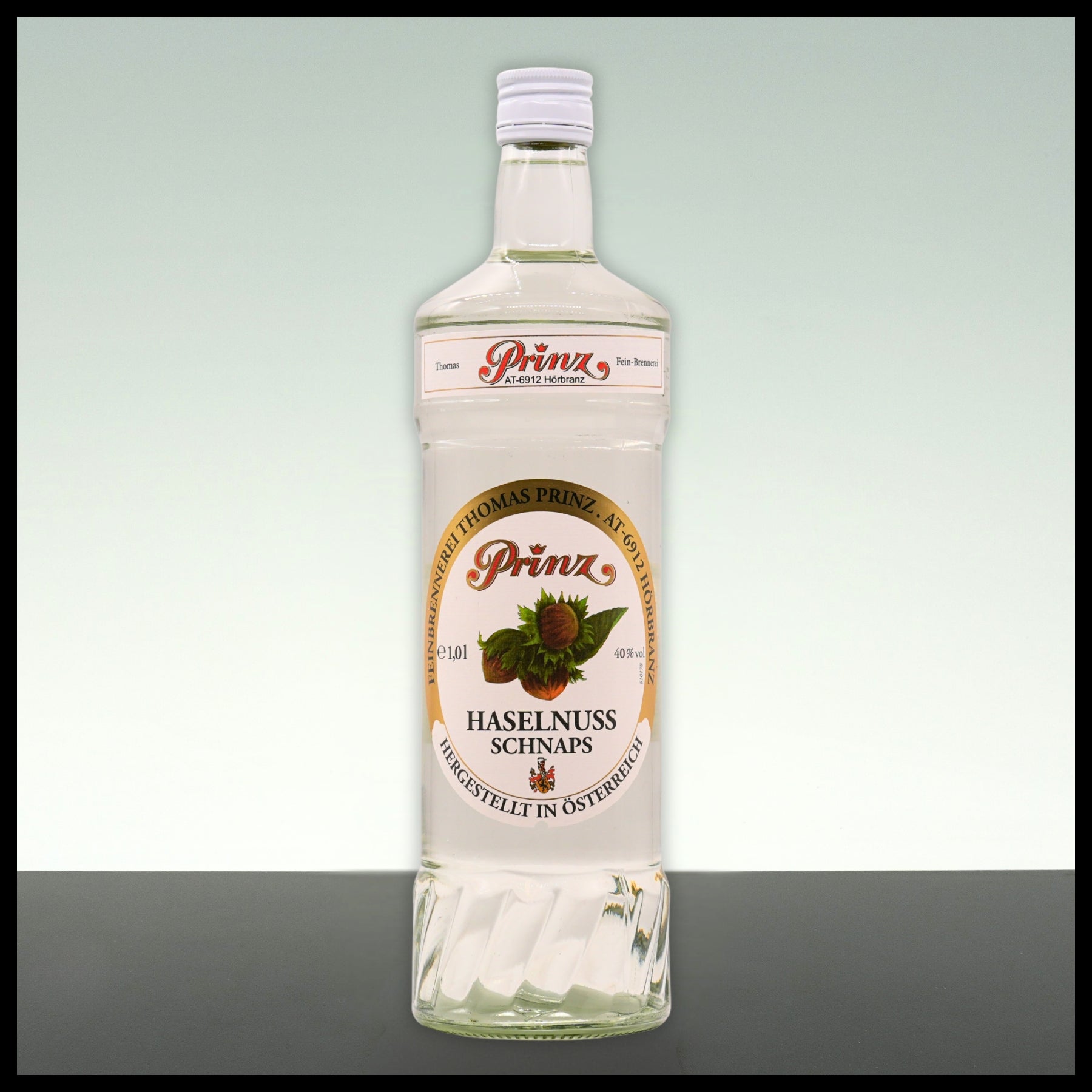 Prinz Haselnuss Schnaps 1L - 40% Vol. - Trinklusiv